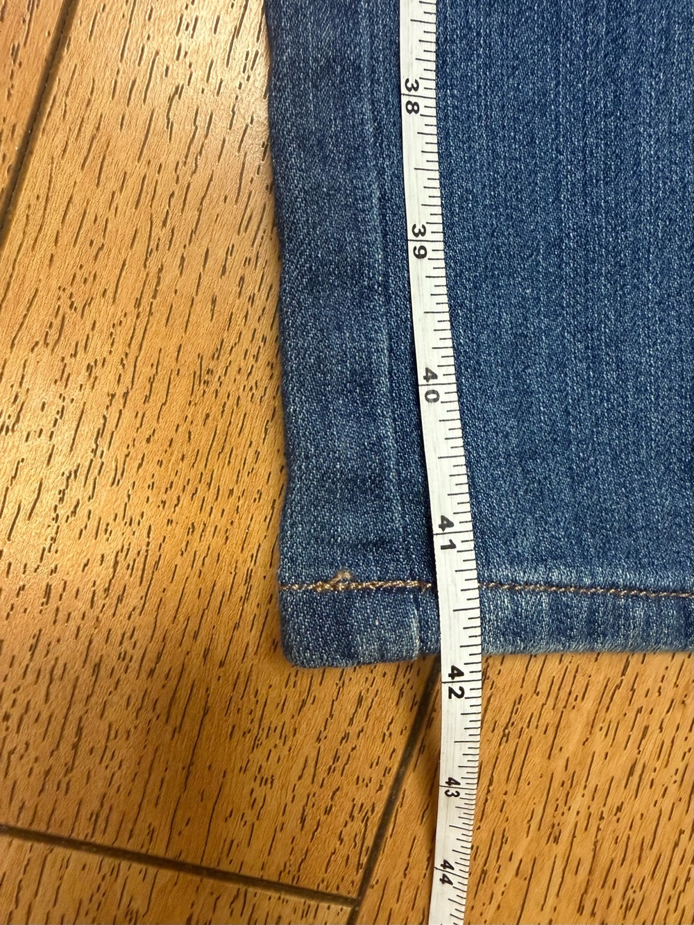 Gloria Vanderbilt-size 16 denim jeans bedazzled back pockets - Picture 5 of 10